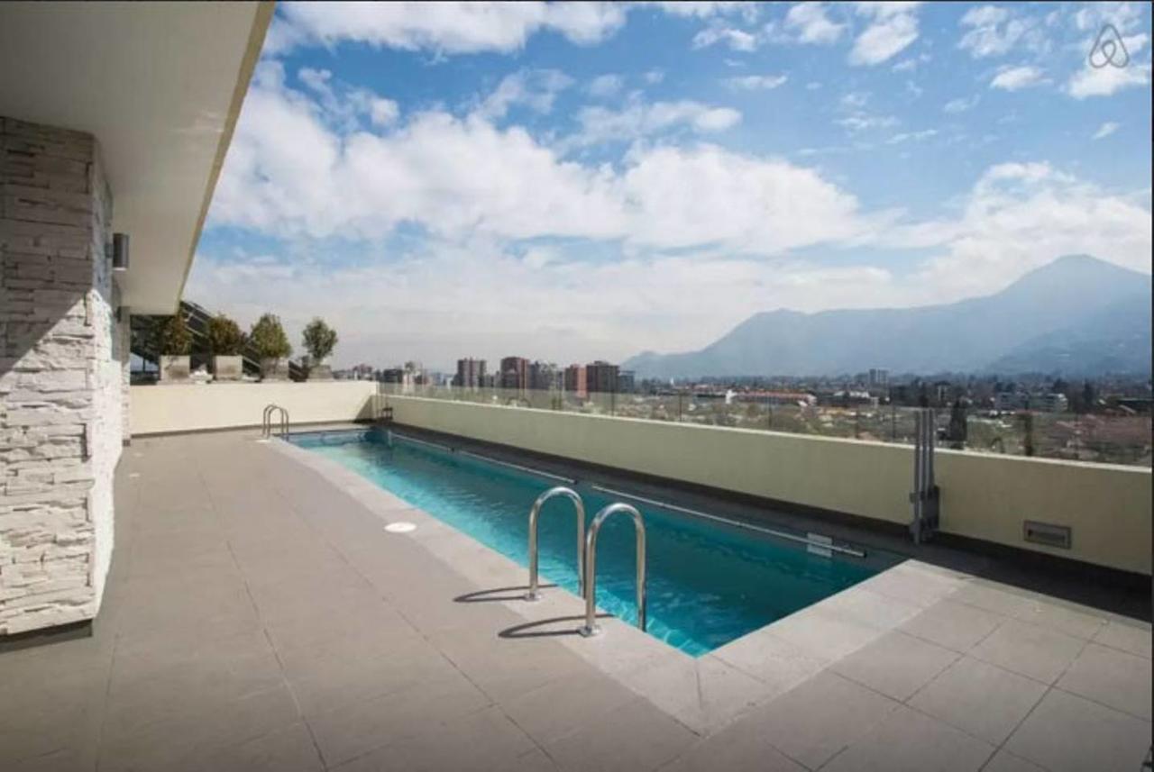 Apartamento Charming Studio - w/Mountain View, Pool,&Gym Santiago de Chile Exterior foto